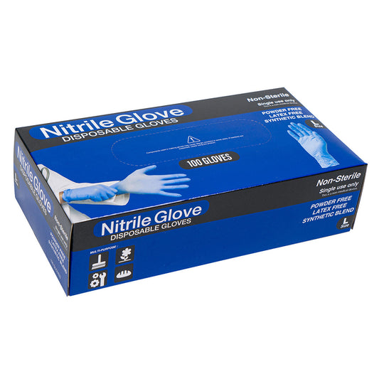 NITRILE Kitchenware & Trash Bags Disposable GLOVE 100 CT