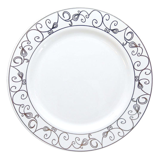 CROWN Tableware & Towels DESSERT PLATE PLATINUM COLLECTION 7 IN 10 PK