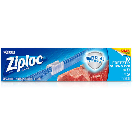 ZIPLOC Kitchenware & Trash Bags SLIDER FREEZER GALLON BAG 24 CT