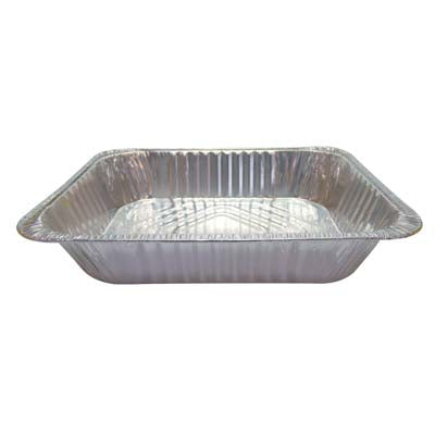DISPOZEIT Kitchenware & Trash Bags ALUMINUM LASAGNA PAN 12.5 X 10.5 X 3 IN HALF SIZE DEEP