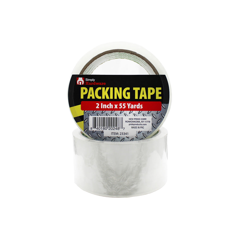 SIMPLY Tapes & Adhesives PackING TAPE 2 IN 55 YD 36 MIC CLEAR