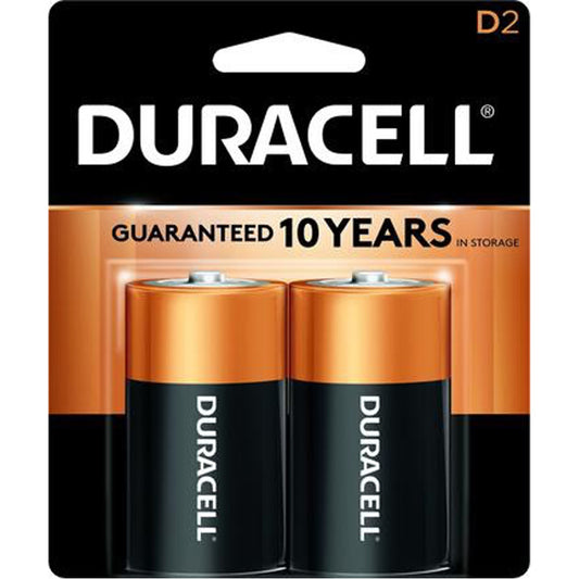DURACELL Batteries BATTERIES D2 COPPERTOP