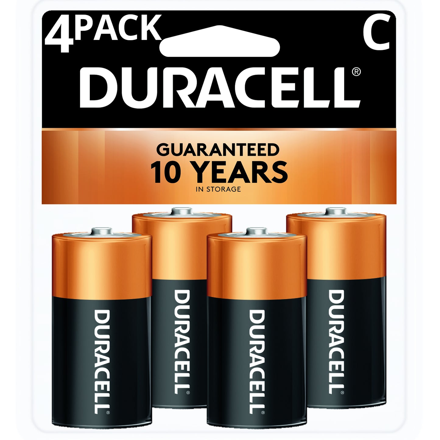 DURACELL Batteries BATTERIES C4 COPPERTOP