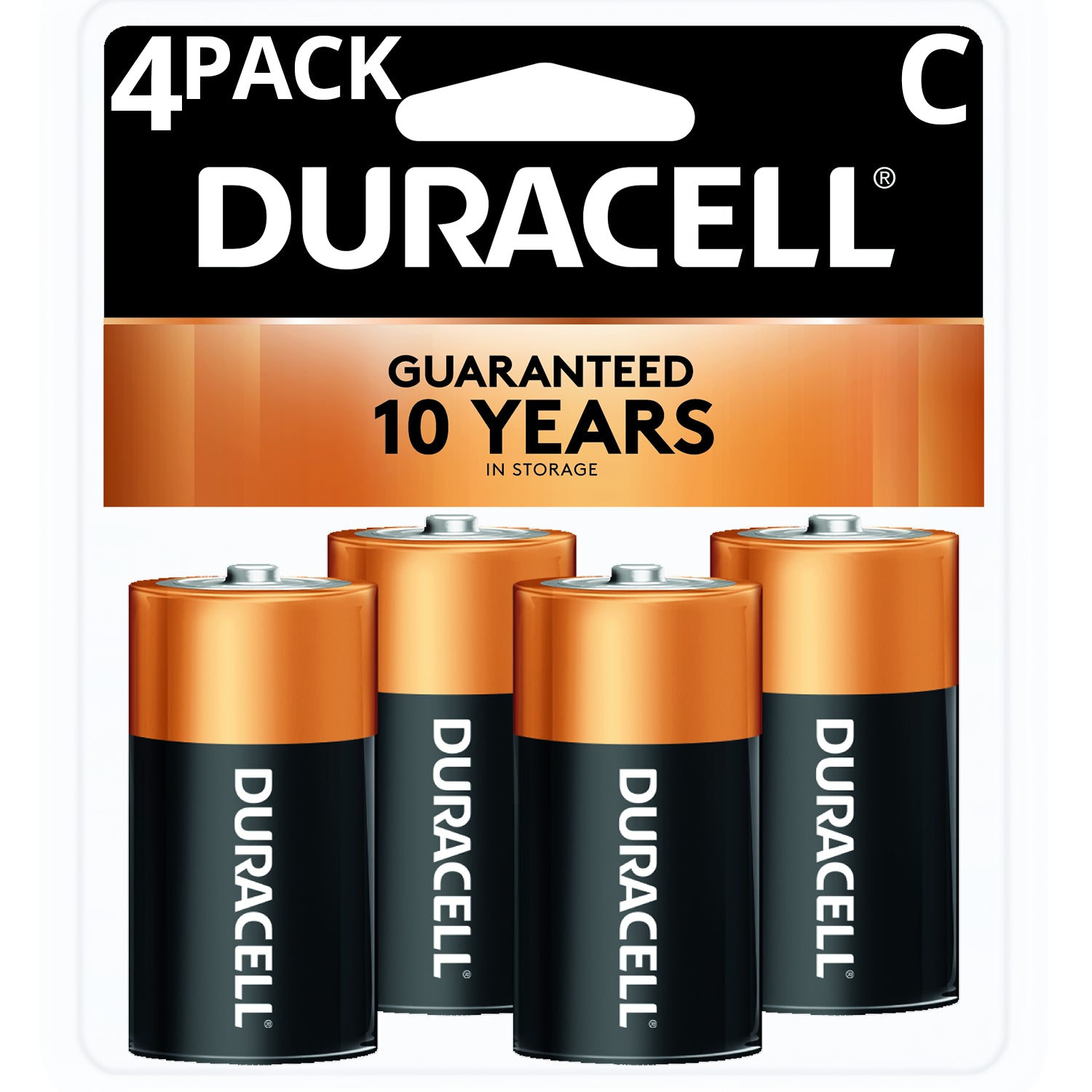 DURACELL Batteries BATTERIES C4 COPPERTOP