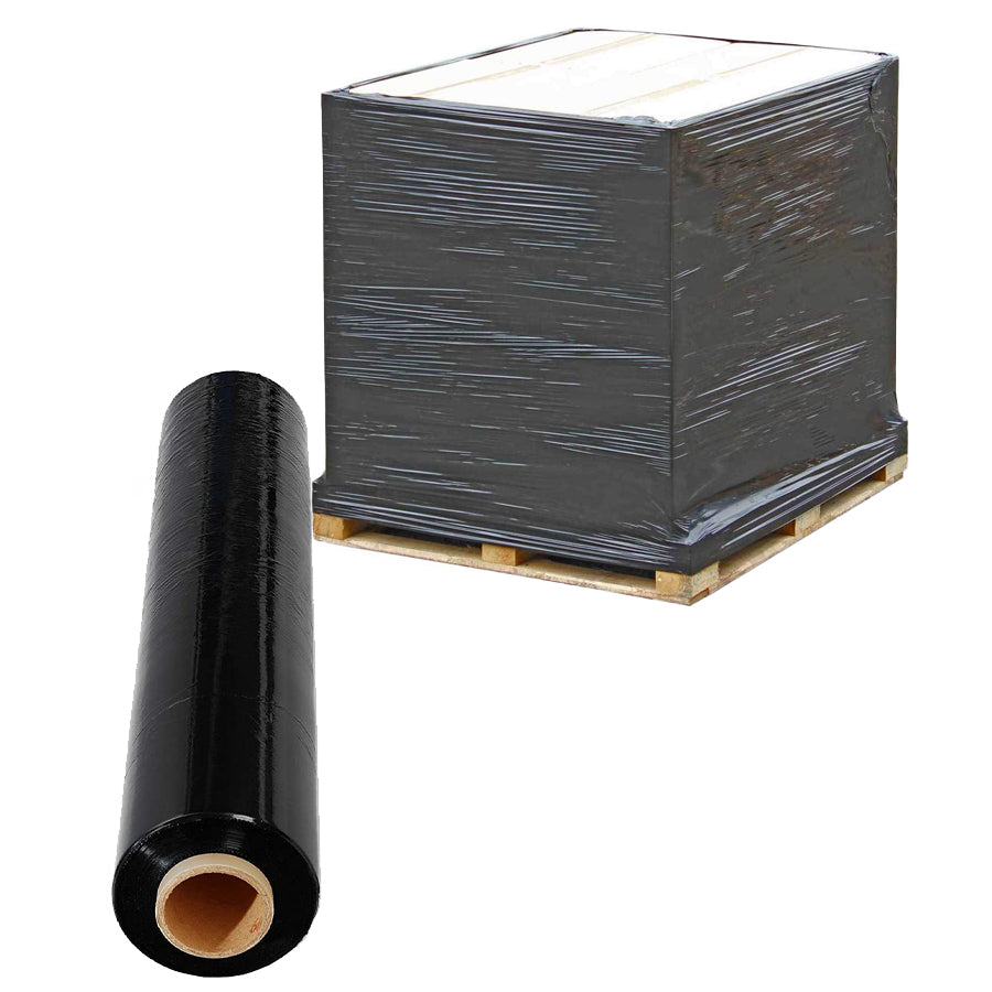 Unbranded Home Improvement SHRINK WRAP 18 IN 1 CT 80 GAUGE BLACK 1000 FT PER ROLL