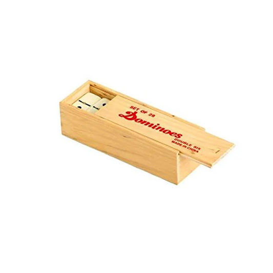 UNBRANDED Games DOMINOES 28 PC WOOD BOX