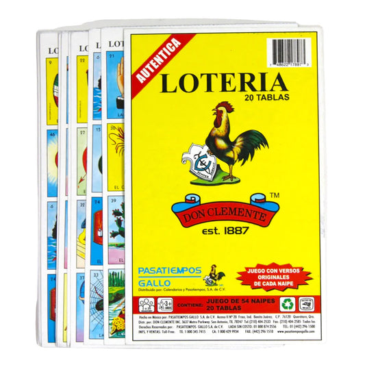DON CLEMENTE Games GAMES 20 CT LOTERIA