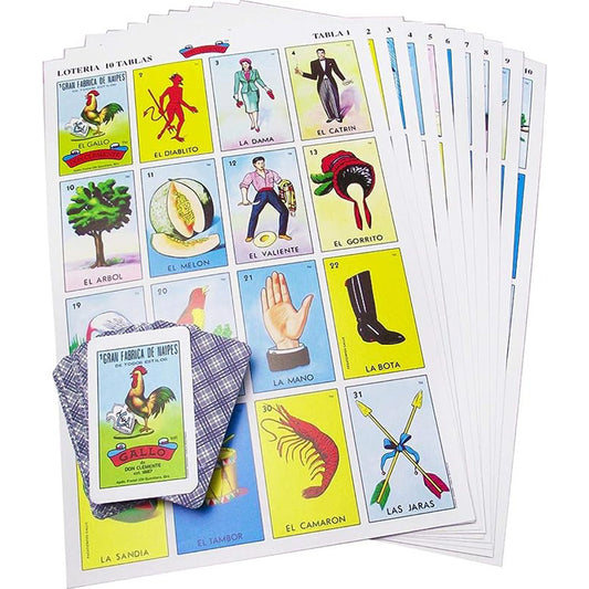 DON CLEMENTE Games GAMES 10 CT LOTERIA JUMBO