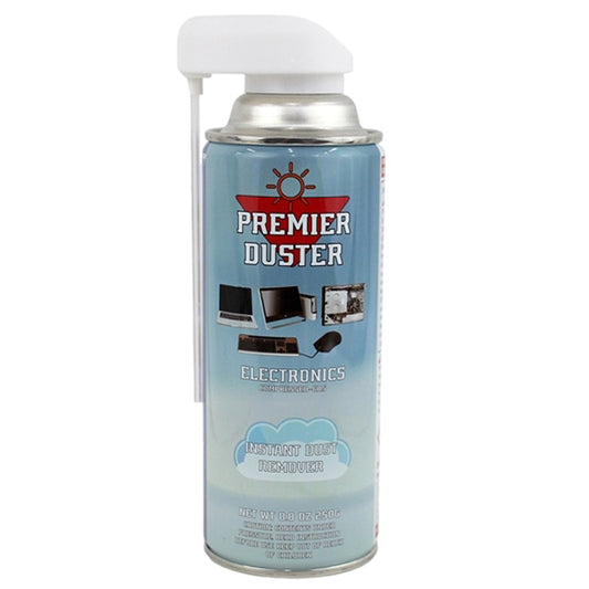 PREMIER DUSTER Cleaning Accessories 8.8 OZ 250 G Electronics COMPRESSED GAS