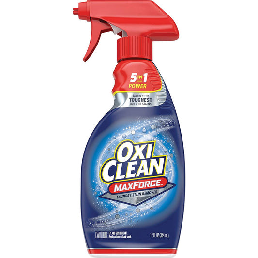 OXI CLEAN Laundry STAIN REMOVER 12 OZ MAX FORCE