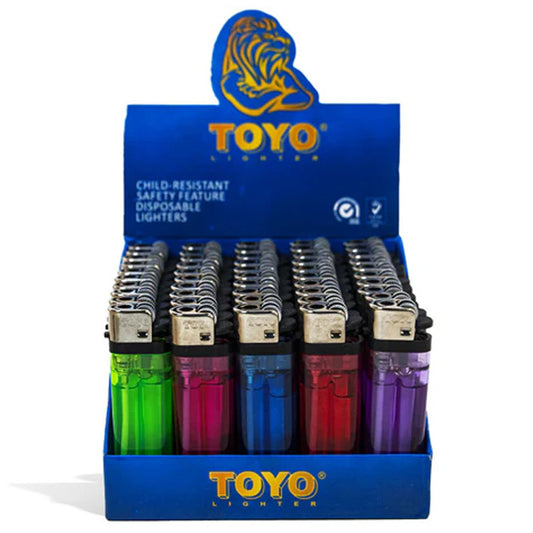 TOYO Lighters Disposable Lighters 1 CT CHILD RESISTANT