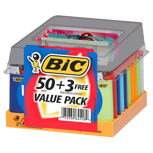 BIC Lighters Disposable Lighters 1 CT MINI BONUS