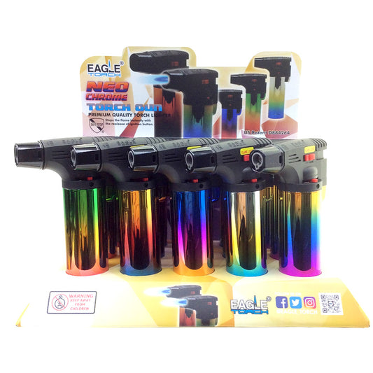 EAGLE Lighters Torch Lighter 1 CT NEO CHROME (PT101NCR)
