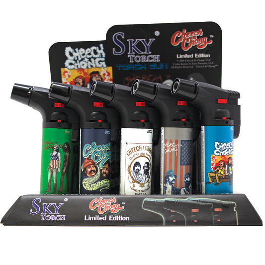 EAGLE Lighters Torch Lighter 1 CT SKY CHEECH & CHONG (SK101CC)