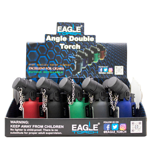 EAGLE Lighters Torch Lighter 1 CT DOUBLE ANGLE (PT150AD)