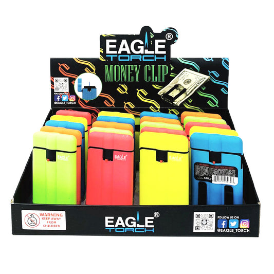EAGLE Lighters Torch Lighter 1 CT MONEY CLIP (PT161MC)
