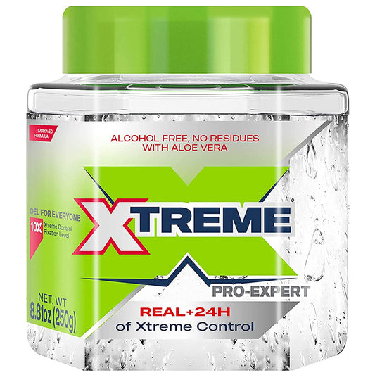 XTREME Hair Styling HAIR GEL 3.39 OZ CLEAR PRO-EXPERT
