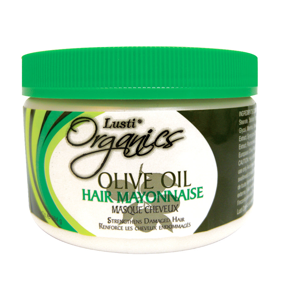 LUSTI Hair Care ORGANICS HAIR MAYONNAISE 8 OZ OLIVE OIL