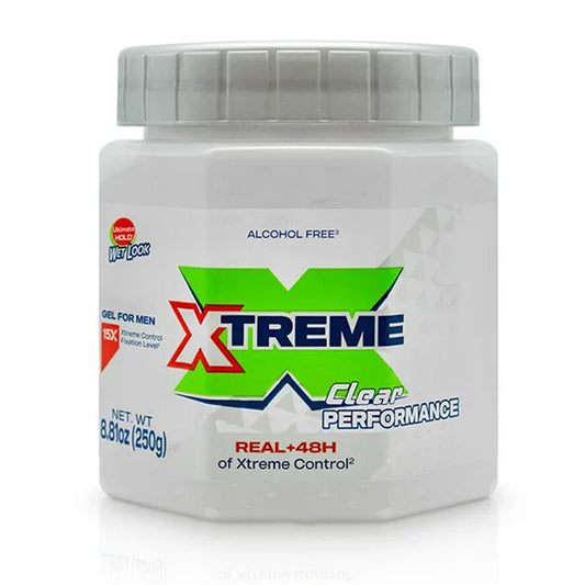 XTREME Hair Styling HAIR GEL 250 GM CLEAR PERFORMANCE WET LOOK