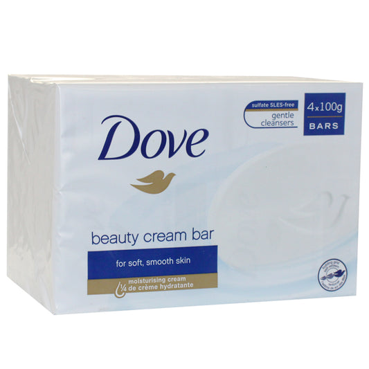 DOVE Bar Soap BAR SOAP 100 G 4 PK WHITE BEAUTY CREAM