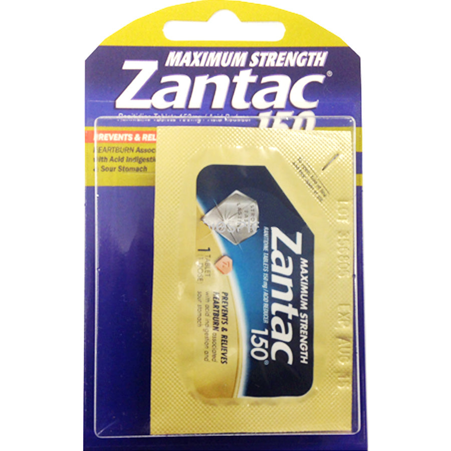 ZANTAC Over the Counter ANTI ACID 1 CT BLISTER