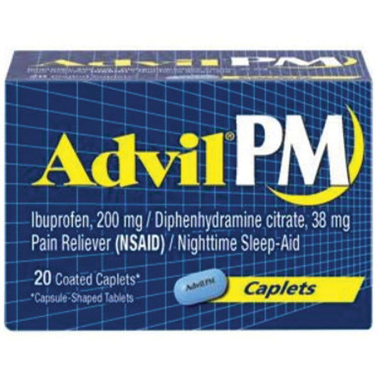 ADVIL Over the Counter PM CAPS 20 CT