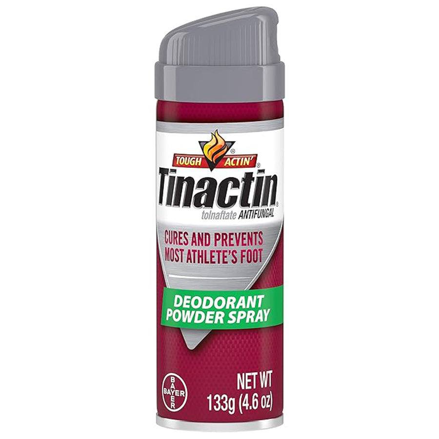 TINACTIN Over the Counter ANTIFUNGAL POWDER SPRAY 4.6 OZ / 133 G FOR ATHLETE'S FOOT