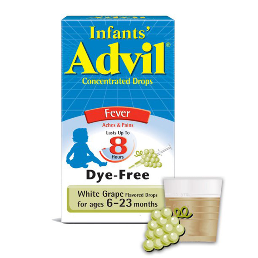 ADVIL Over the Counter INFANTS LIQUID 0.5 OZ WHITE GRAPE