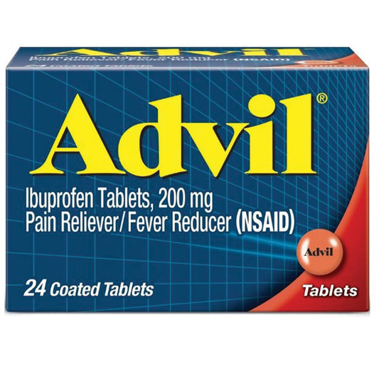ADVIL Over the Counter PAIN RELEIF 24 CT TABLETS