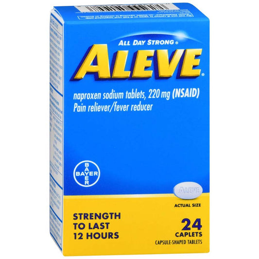 ALEVE Over the Counter CAPLETS 24 CT
