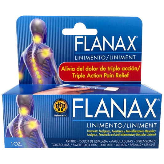 FLANAX Over the Counter LINIMENT CREAM 1 OZ