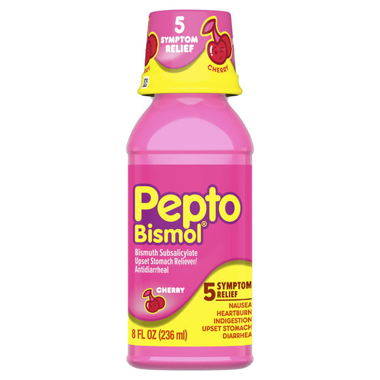 PEPTO BISMOL Over the Counter ANTACID 8 OZ CHERRY 3 Pack