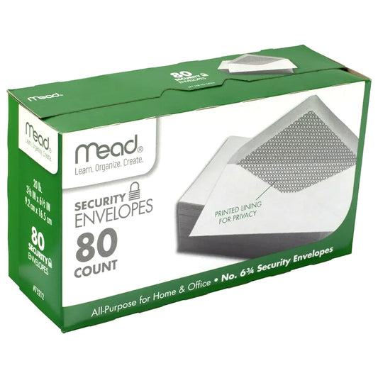 SELECT Office Supplies WHITE ENVELOPE 3 5/8 X 6 1/2 IN 80 CT