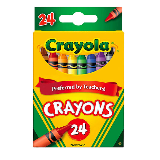 CRAYOLA Kids Crafts CRAYONS 24 CT