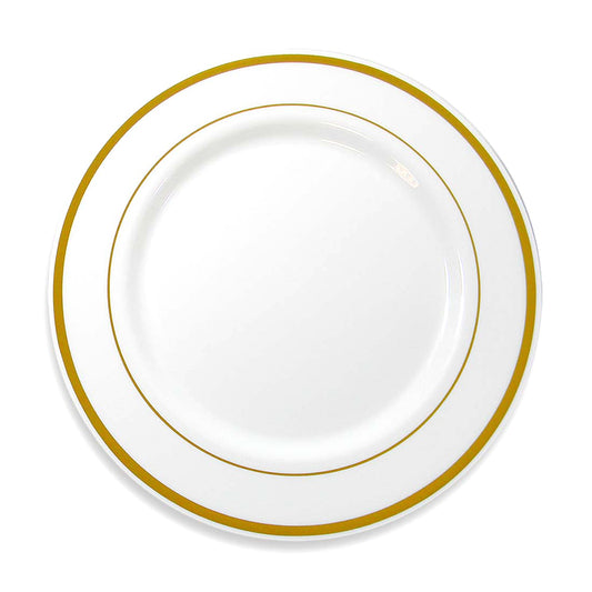 CROWN Tableware & Towels DINNER PLATE EXECUTIVE COLLECTION 10 IN 10 PK GOLD