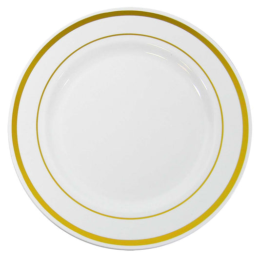 CROWN Tableware & Towels LUNCH PLATE EXECUTIVE COLLECTION 9 IN 10 PK GOLD