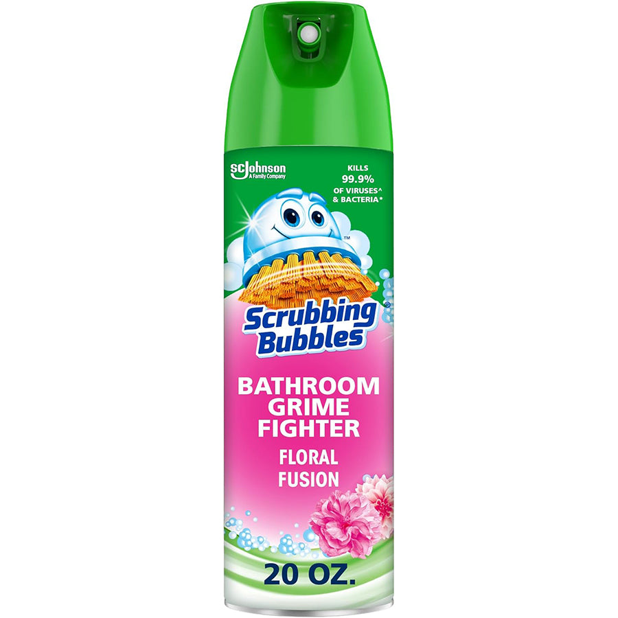 SCRUBBING BUBBLES All Purpose Cleaners BATHROOM GIRME FIGHTER 20 OZ FLURAL FUSION