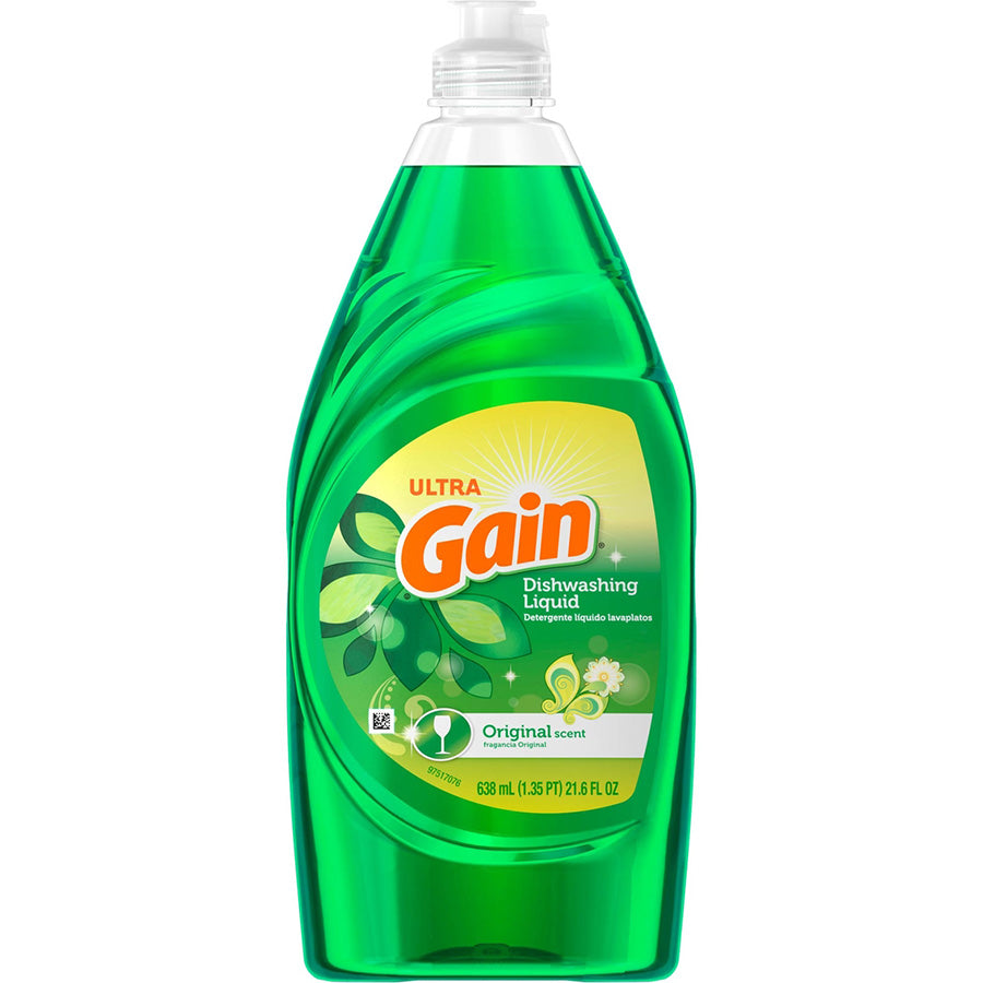 GAIN Dish Detergents DISHWASH LIQUID 21.6 OZ ORIGINAL