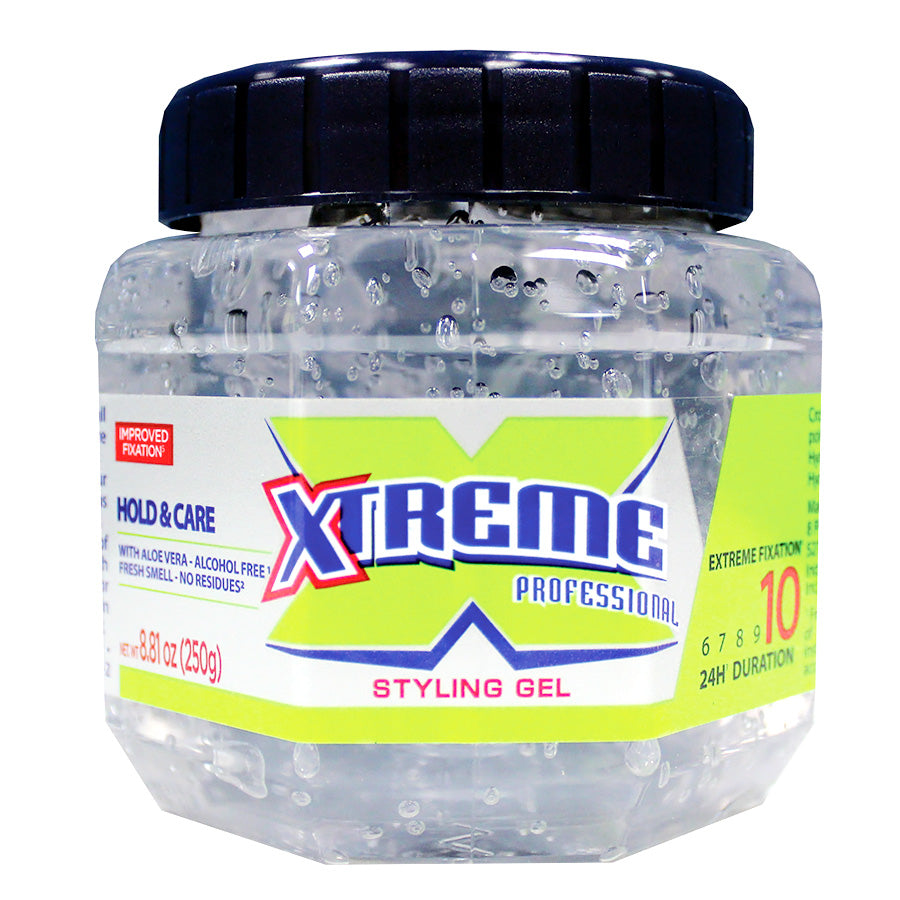 XTREME Hair Styling STYLING HAIR GEL 8.8 OZ CLEAR