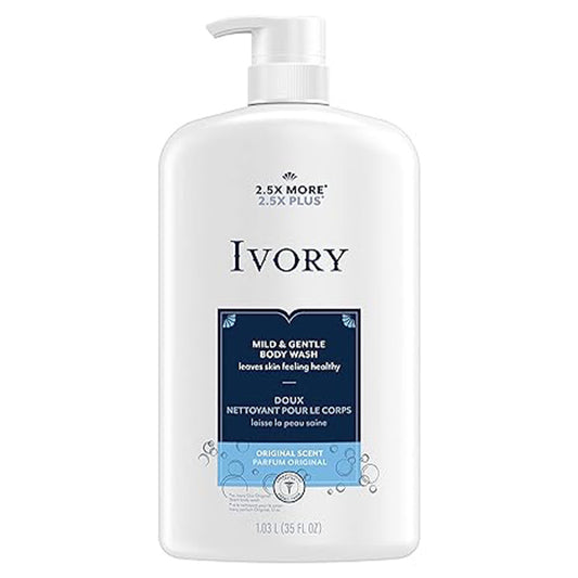 IVORY Body Wash BODY WASH 35 OZ WITH PUMP ORIGINAL