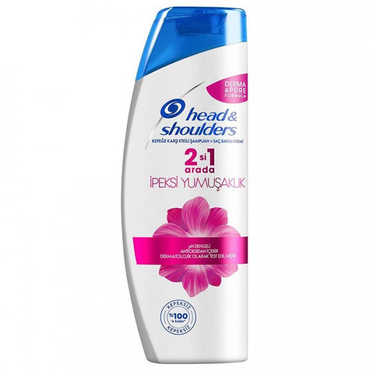 HEAD & SHOULDERS Hair Care SHAMPOO 13.5 OZ / 400 ML SMOOTH & SILKY