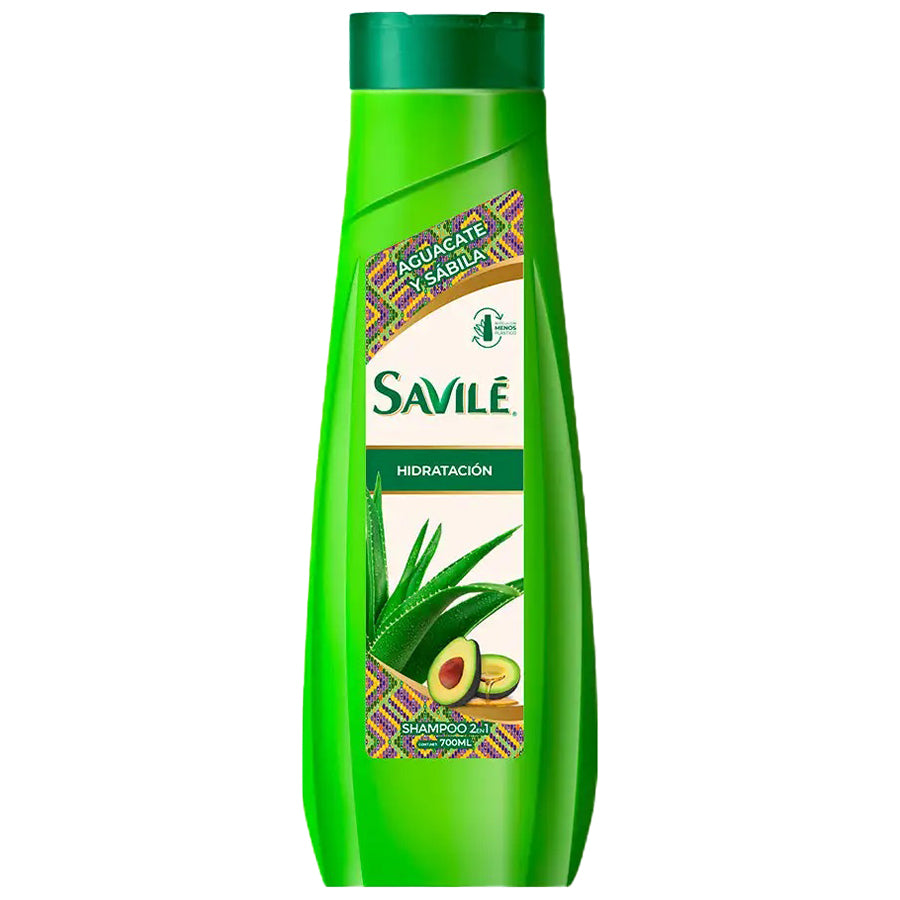 SAVILE Hair Styling SHAMPOO 700 ML 2 IN 1 AVOCADO & ALOE