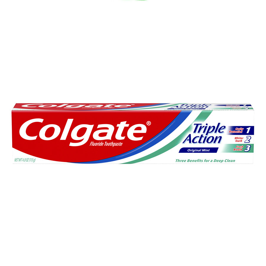 COLGATE Dental Care TOOTHPASTE 4 OZ TRIPLE ACTION