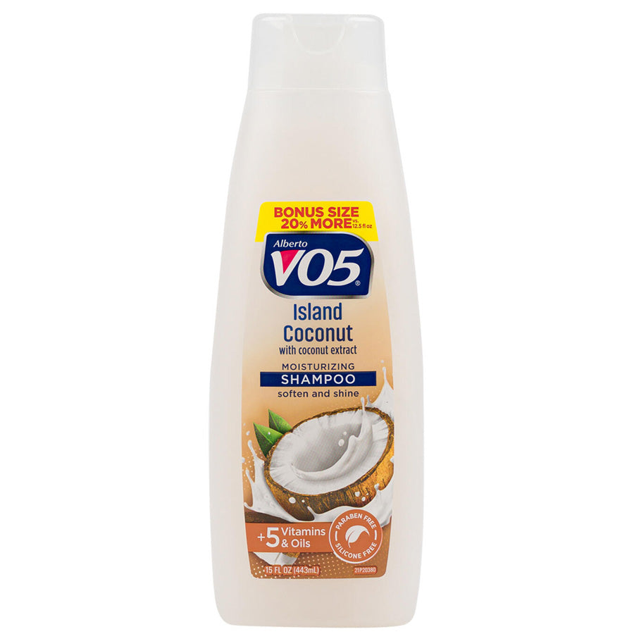 ALBERTO VO5 Hair Care SHAMPOO 15 OZ ISLAND COCONUT