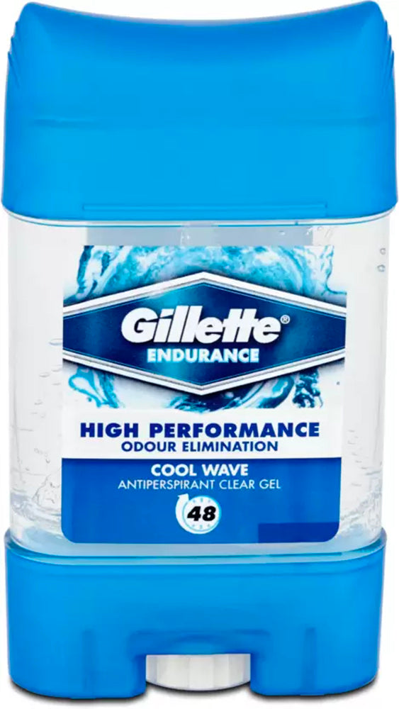GILLETTE Deodorants & Antiperspirants CLEAR GEL STICK 70 ML COOL WAVE (UK)