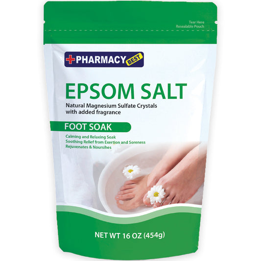 PHARMACY BEST First Aid EPSOM SALT 1 LB MUSCLE & BACK