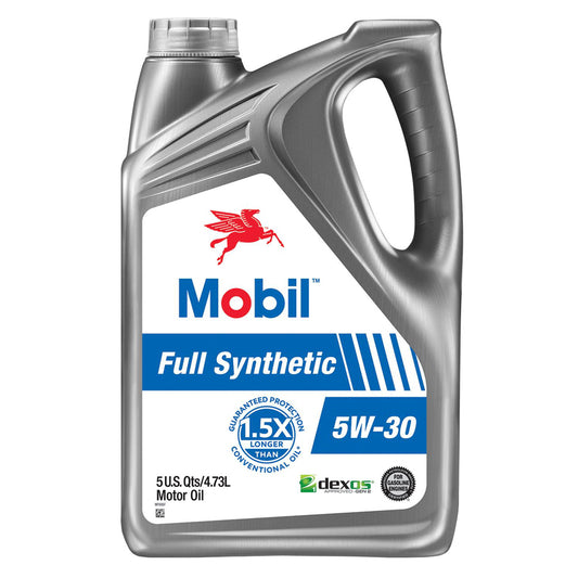 MOBIL MOTOR OIL 5 QT 5W-30 FULL SYNTHETIC