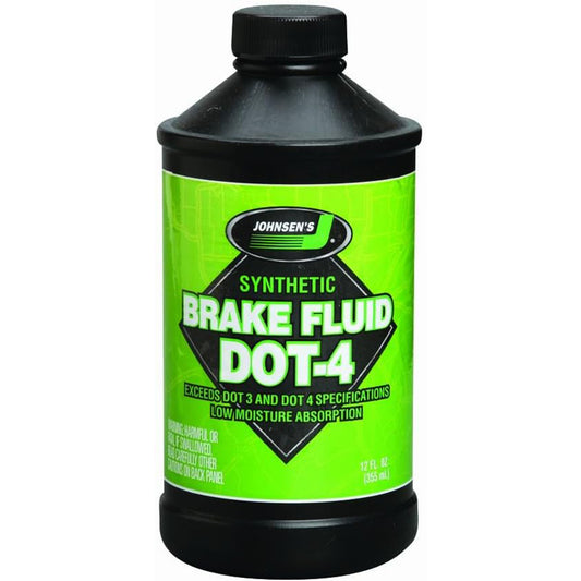 JOHNSENS BREAK FLUID 12 OZ DOT 4