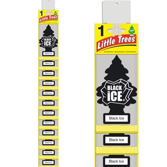 LITTLE TREE 1 CT CLIP STRIP BLACK ICE