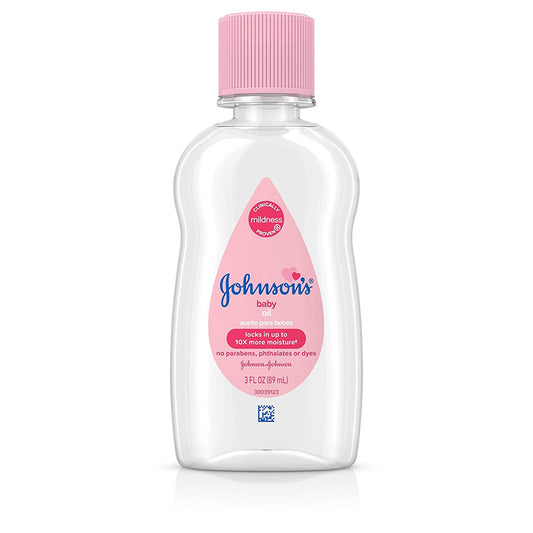 JOHNSON'S BABY OIL 3 OZ / 89 ML REGULAR